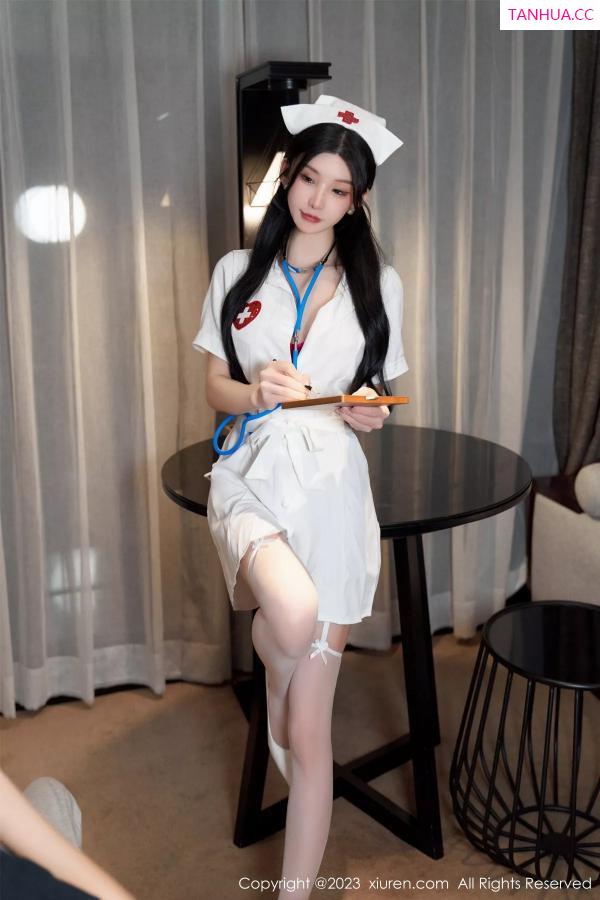 周于希dummy  [XiuRen]高清写真图 2023.12.01 No.7755 周于希Sally 护士服美臀第14张图片